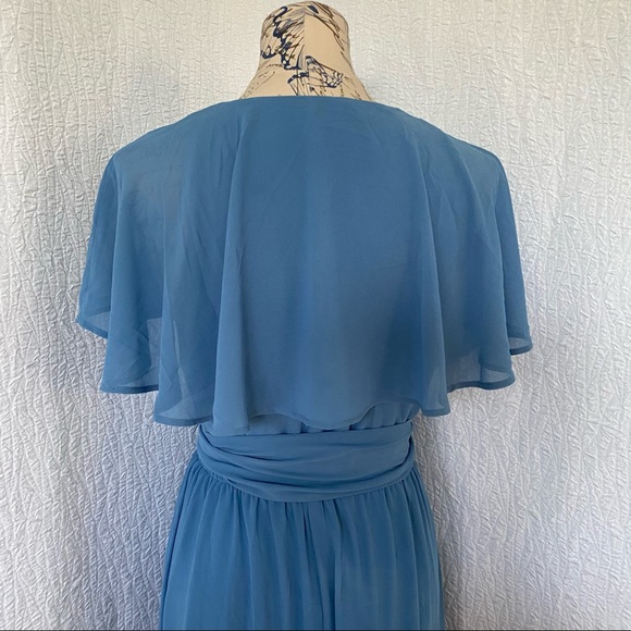 Show Me Your MUMU New Audrey Maxi Dress Blue - Picture 4 of 11